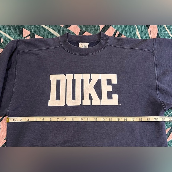 S🅾️LD. Vintage The Cotton Exchange Duke University Crewneck Sweatshirt - Picture 7 of 9